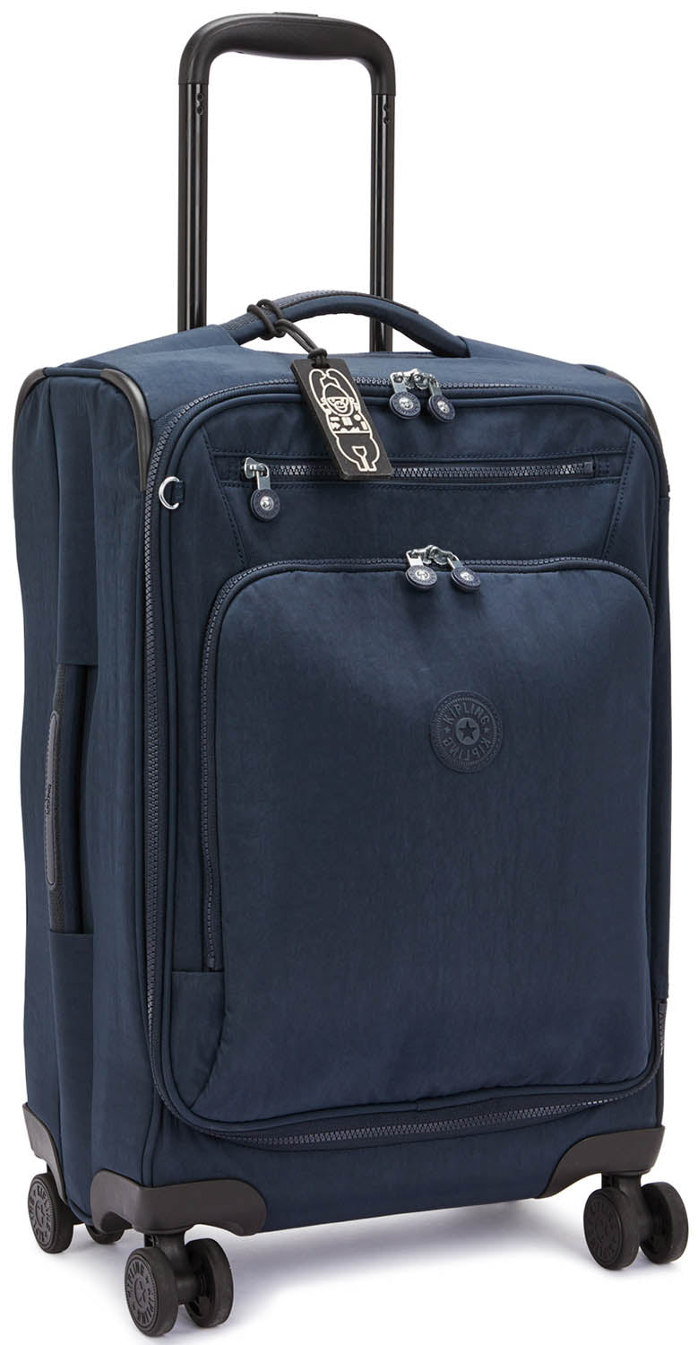 Kipling New Youri Spin S Suitcase - Blue Bleu