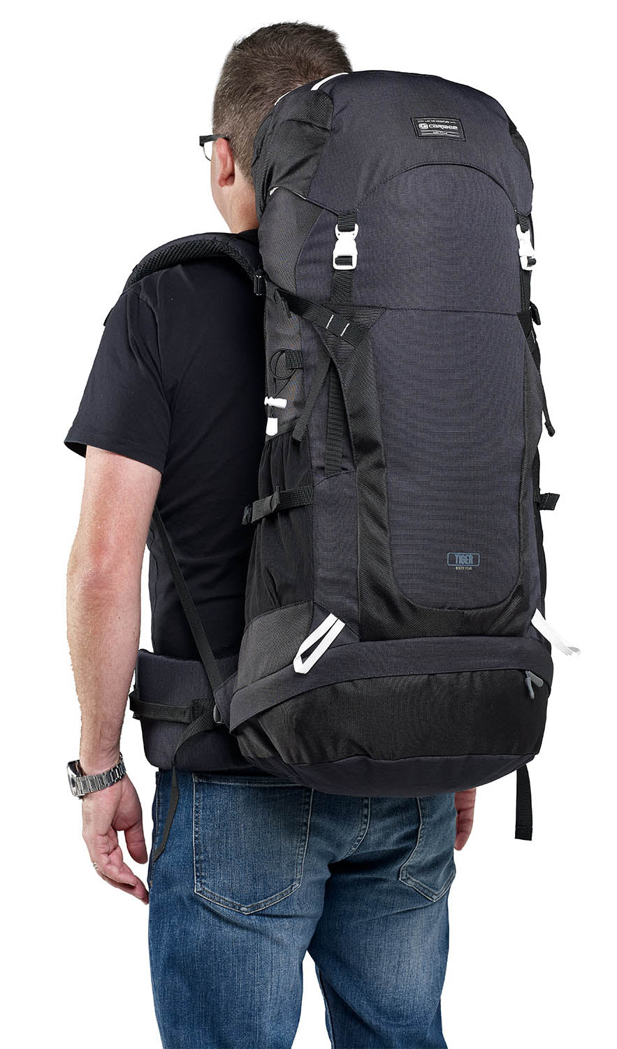 Caribee Frontier 65L Backpack - Black