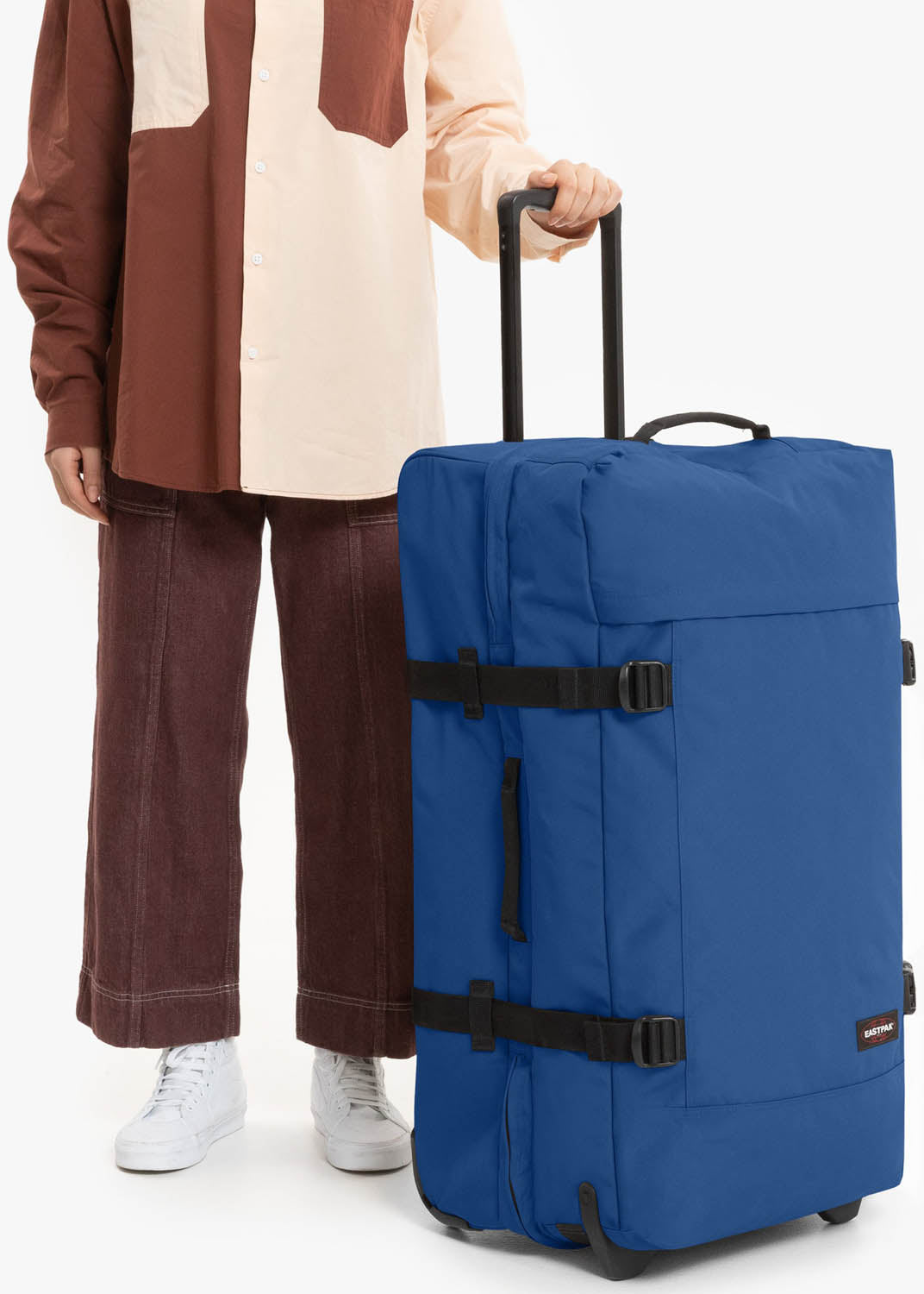 Eastpak Tranverz L Suitcase - Charged Blue