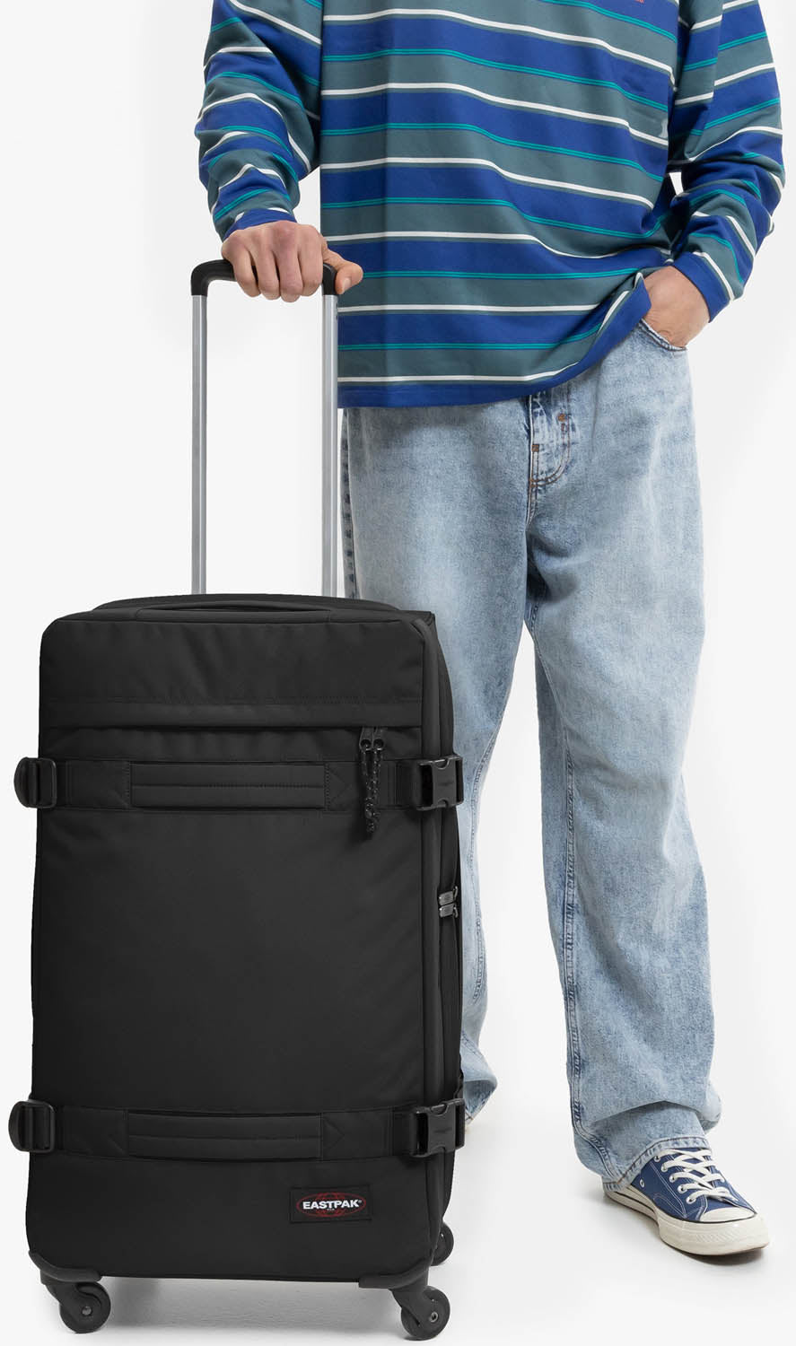 Eastpak Transit'R 4 M Suitcase - Black