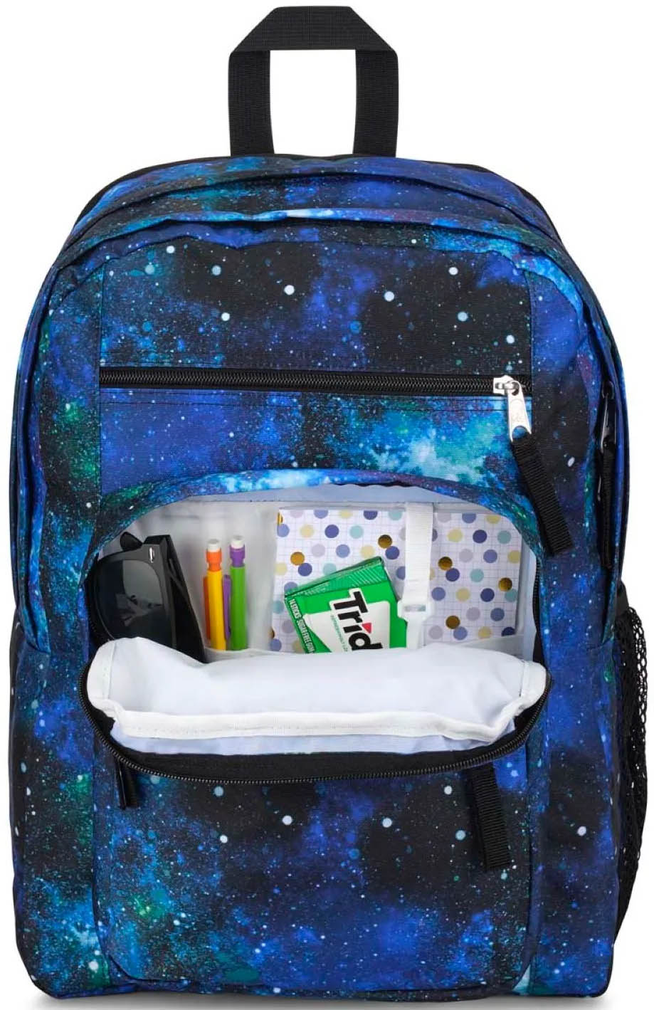 Jansport Big Student Backpack - Cyber Space Galaxy