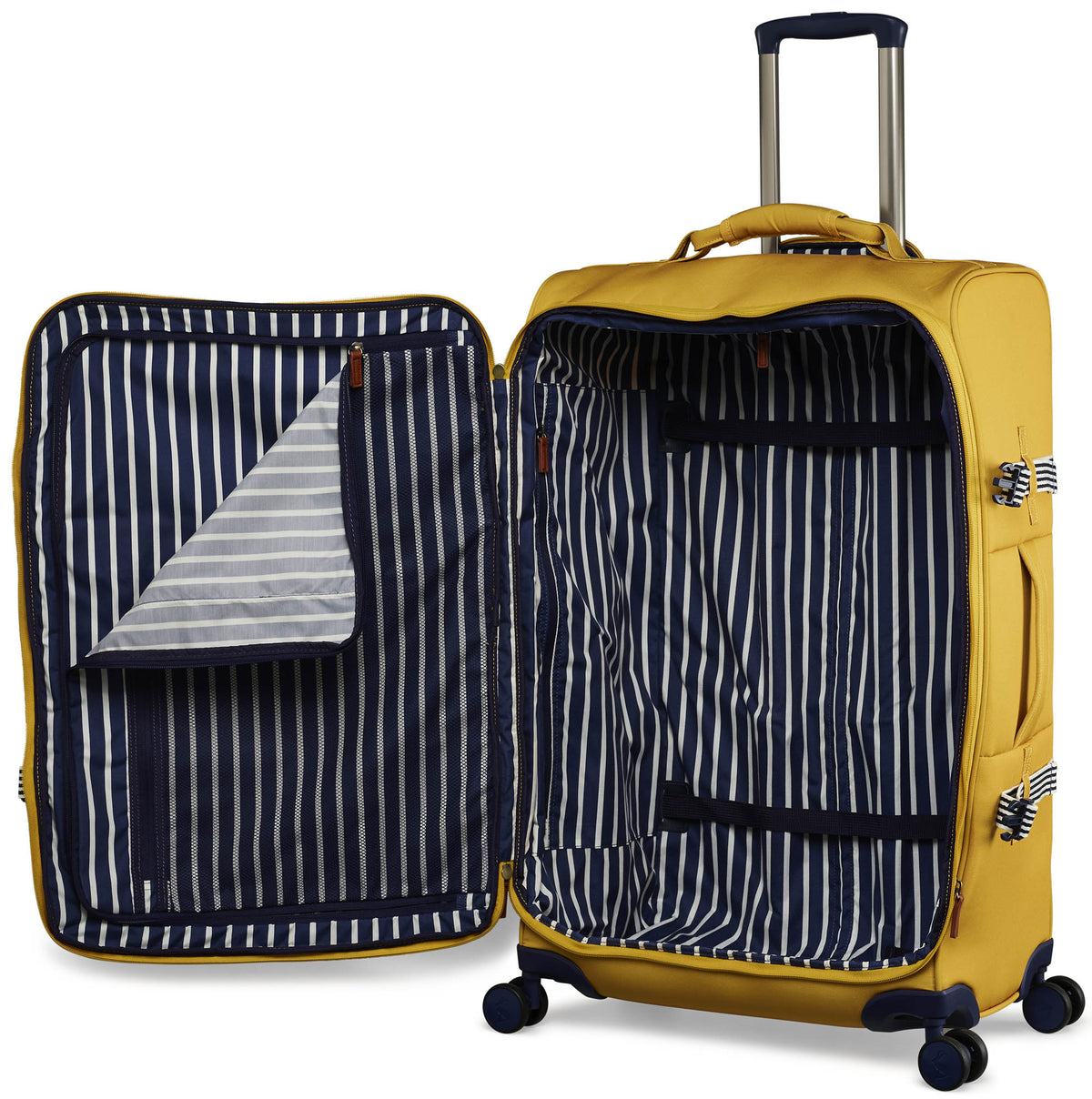 Joules Coast Large Suitcase - Antique Gold