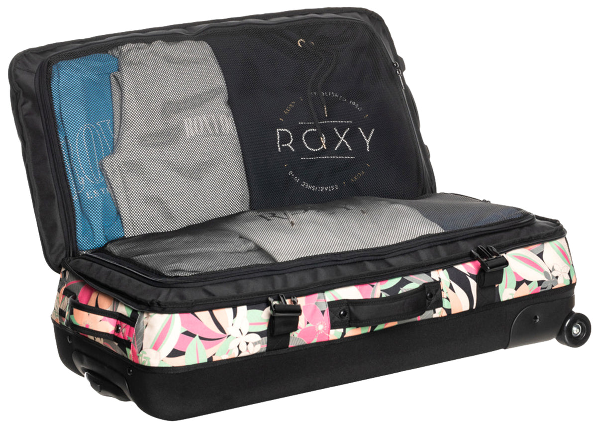 Roxy Big Souvenir Suitcase - Anthracite Palm Song