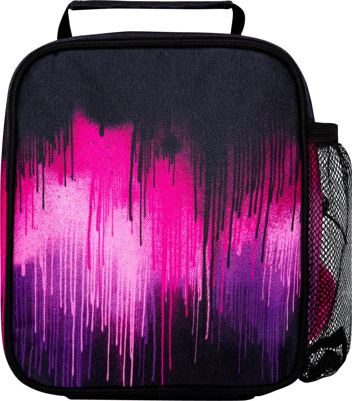 Hype Lunch Bag - Purple & Pink Drip