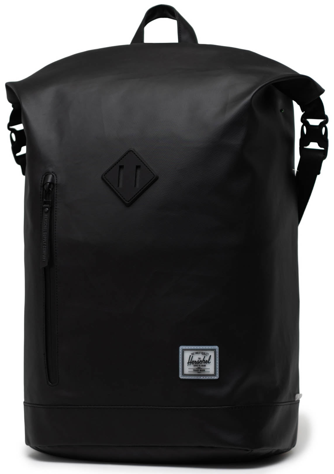 Herschel Roll Top Backpack - Black