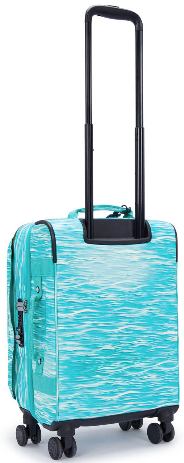 Kipling Spontaneous S Suitcase - Aqua Pool