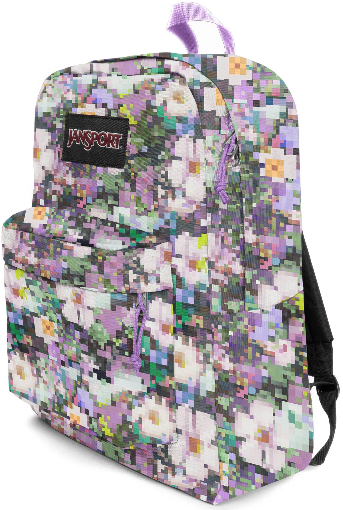 Jansport Superbreak Plus Backpack - 8 Bit Floral
