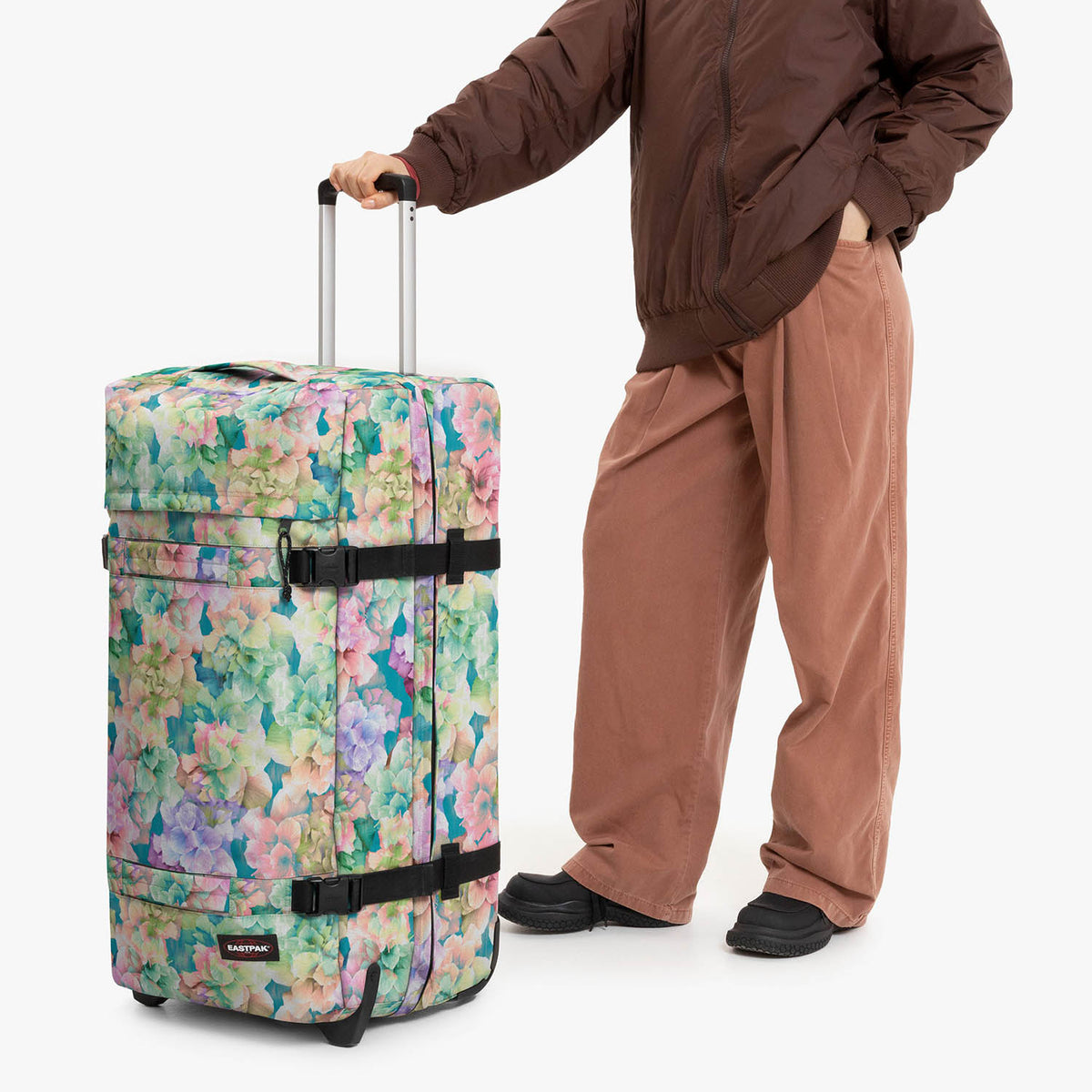Eastpak Transit'R L Suitcase - Garden Soft