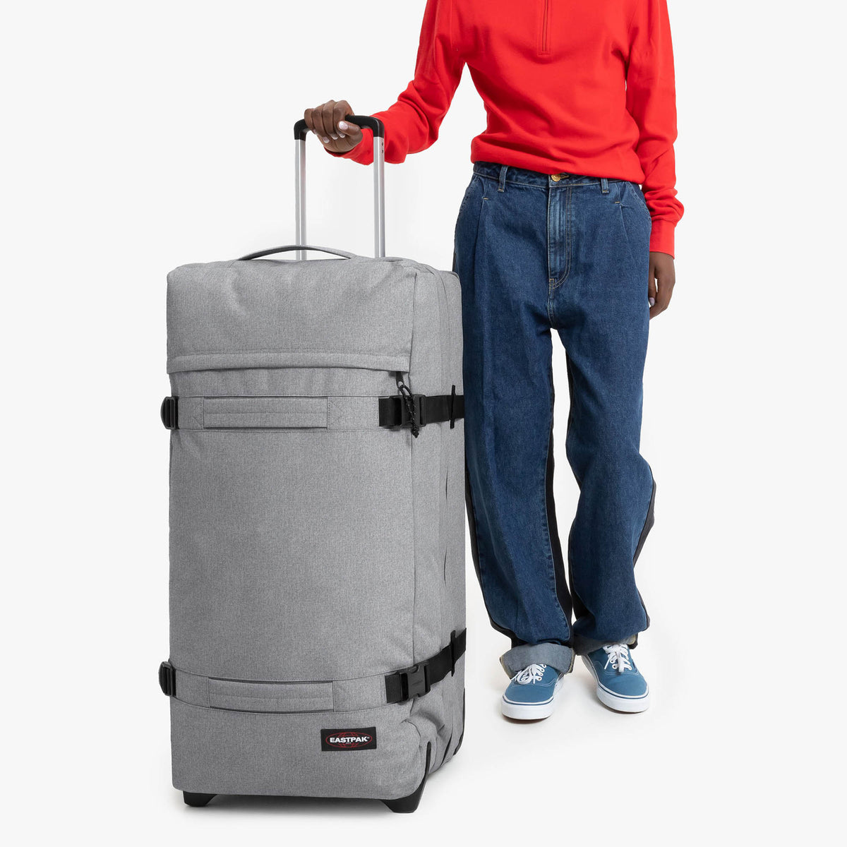 Eastpak Transit'R L Suitcase - Sunday Grey