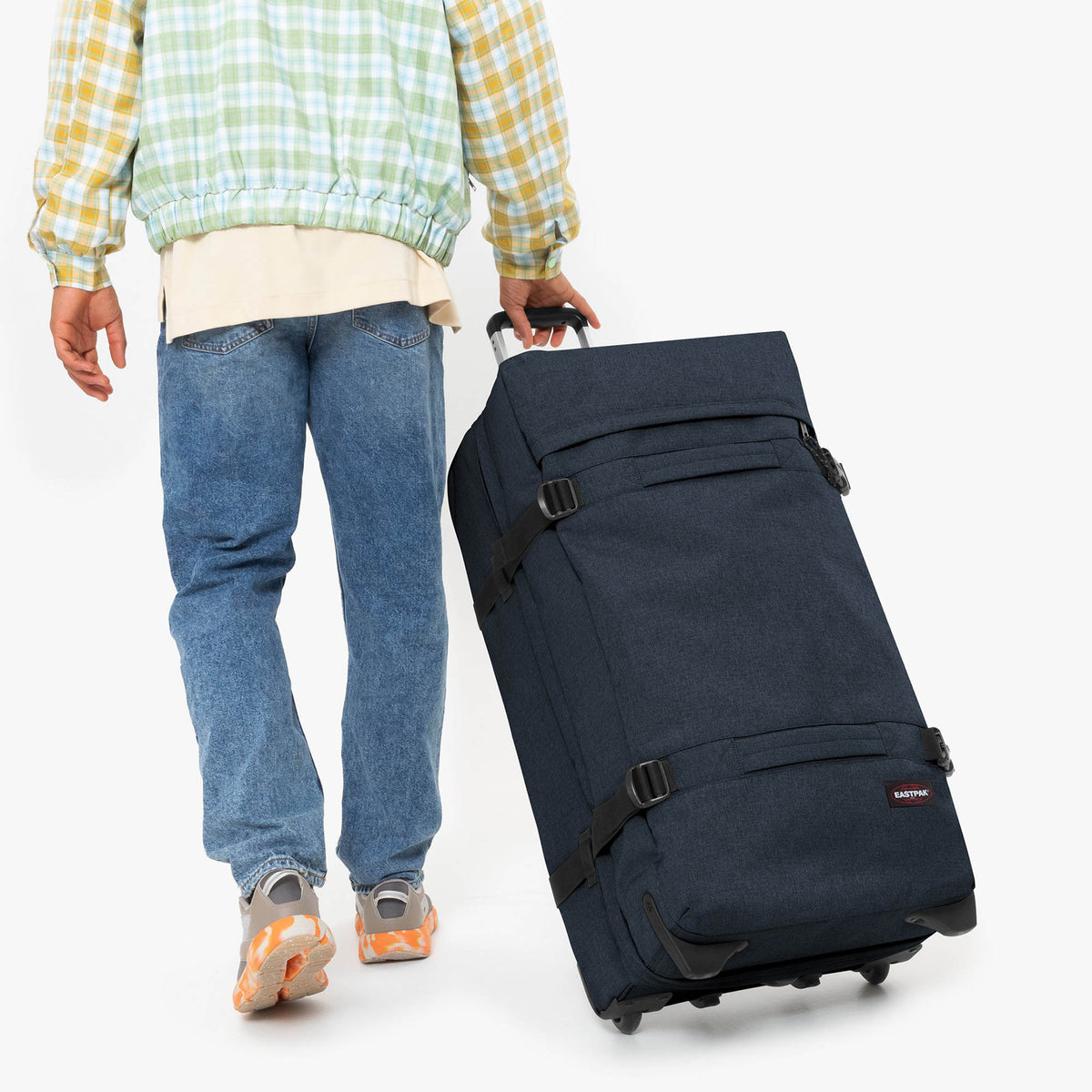 Eastpak Transit'R L Suitcase - Triple Denim