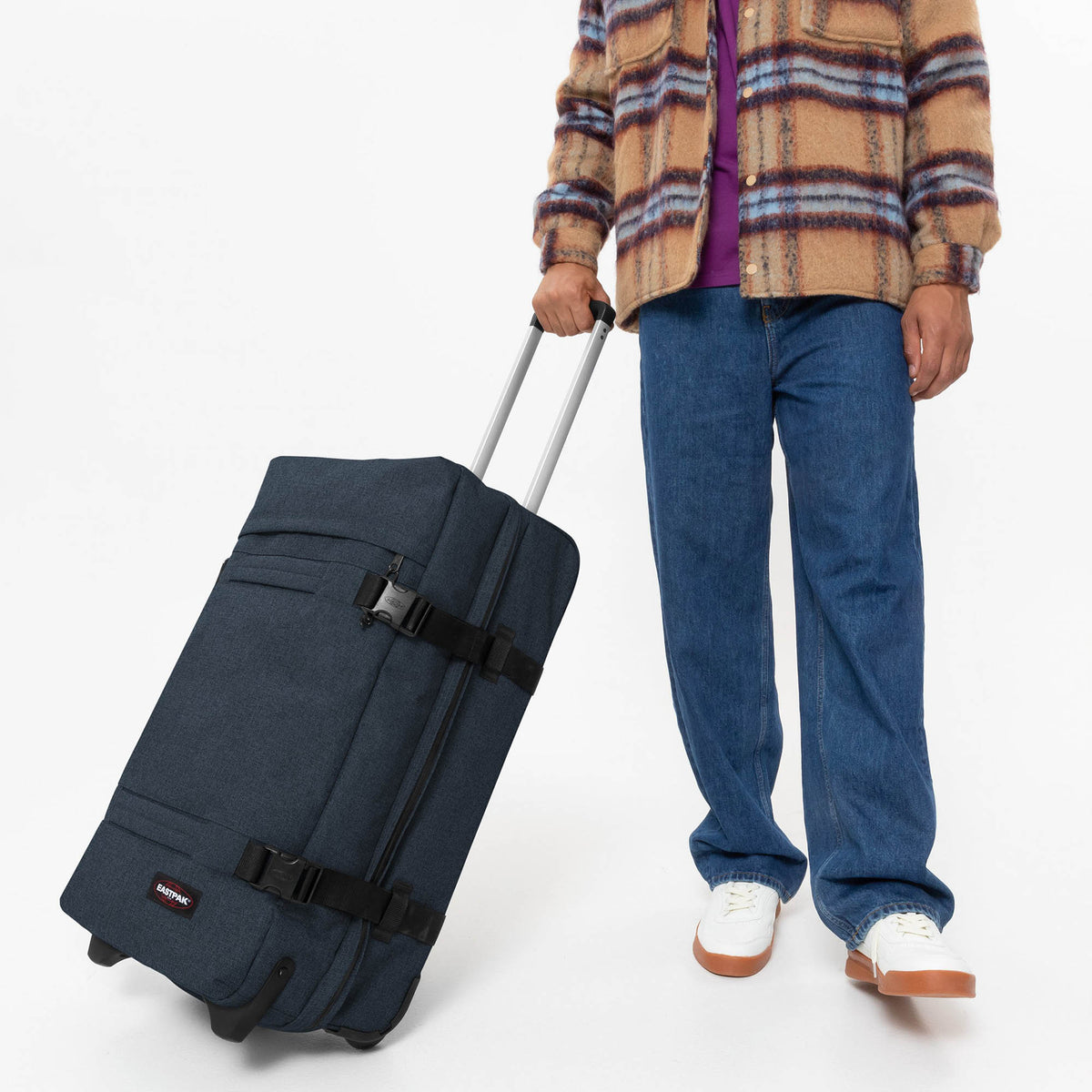 Eastpak Transit'R M Suitcase - Triple Denim