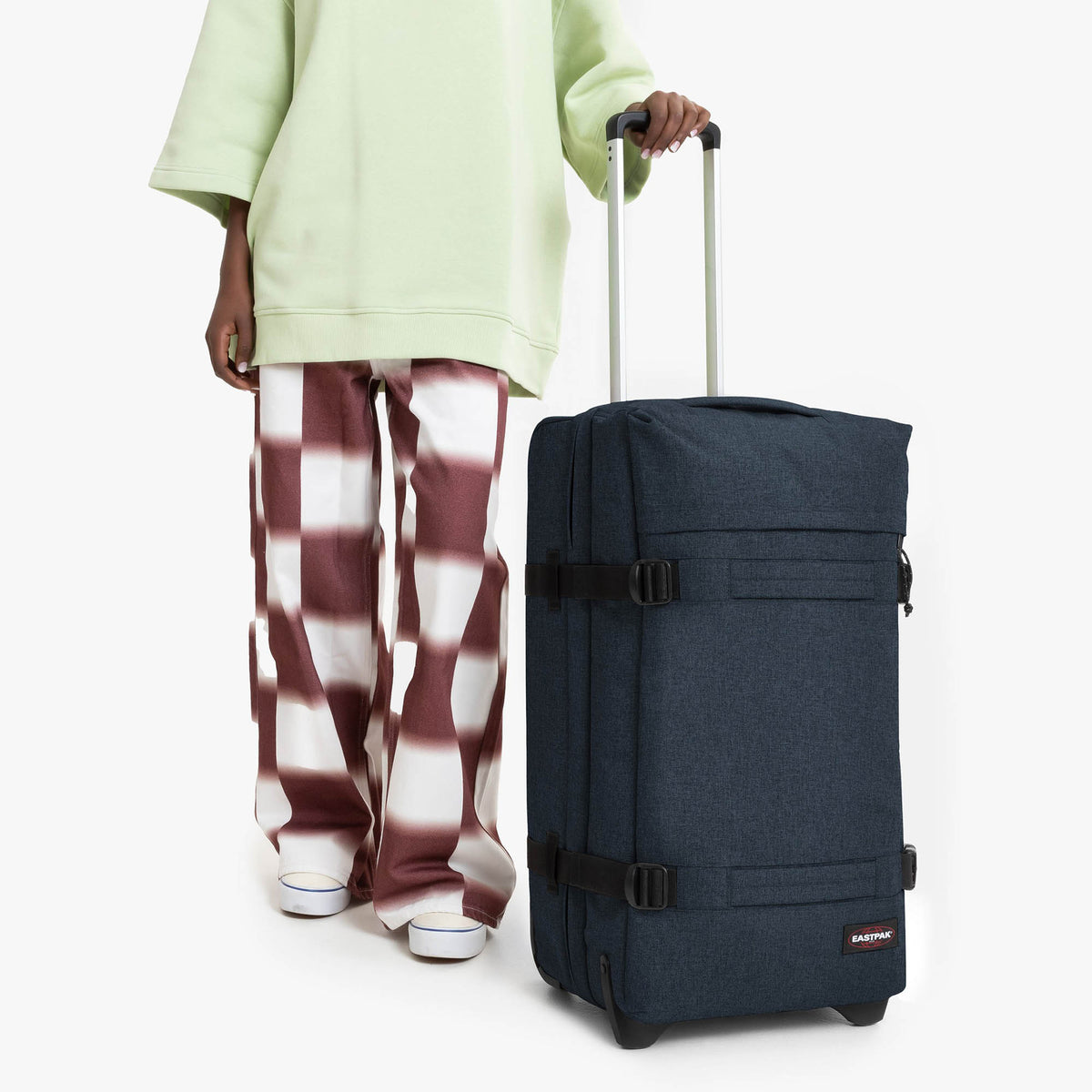 Eastpak Transit'R M Suitcase - Triple Denim