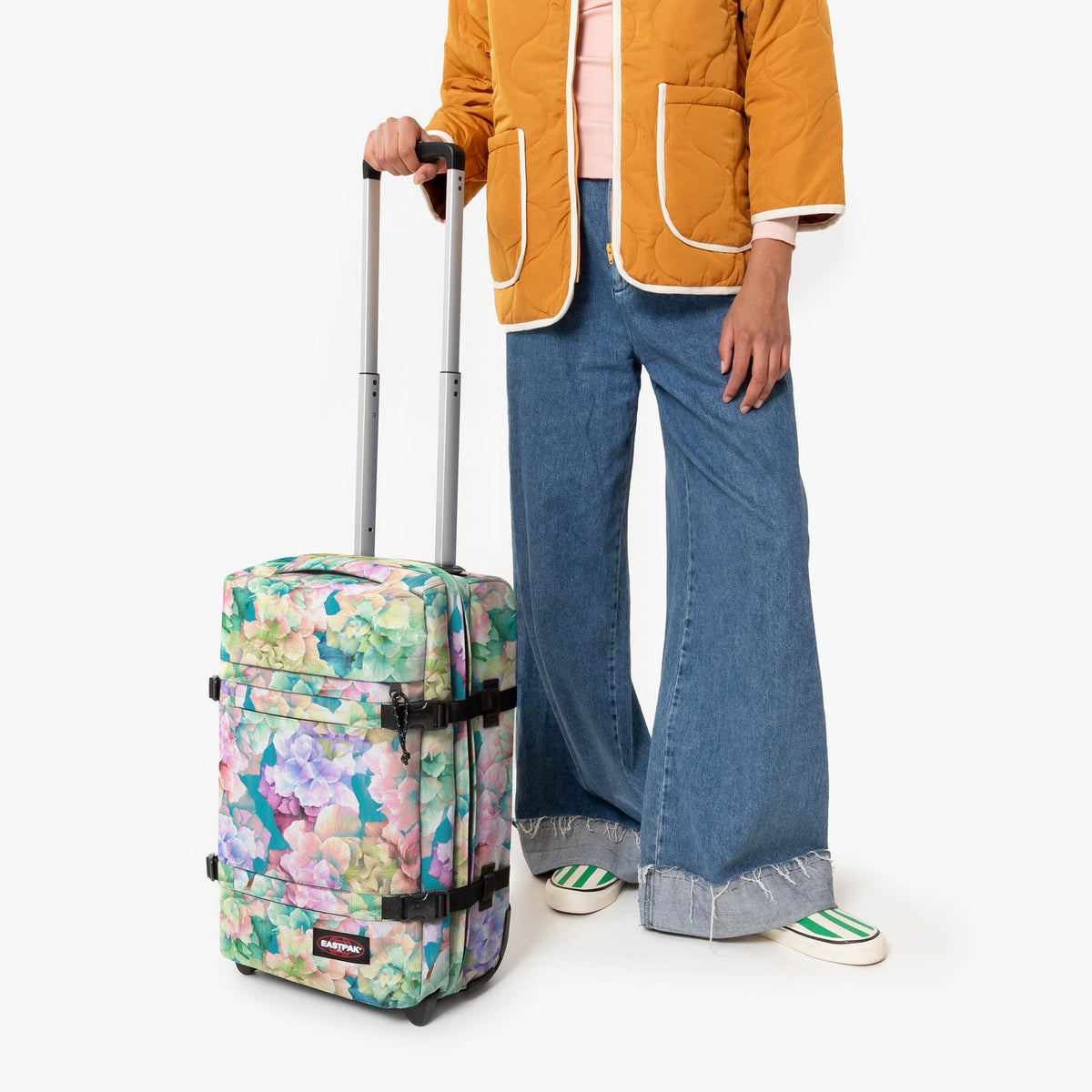 Eastpak Transit'R S Suitcase - Garden Soft