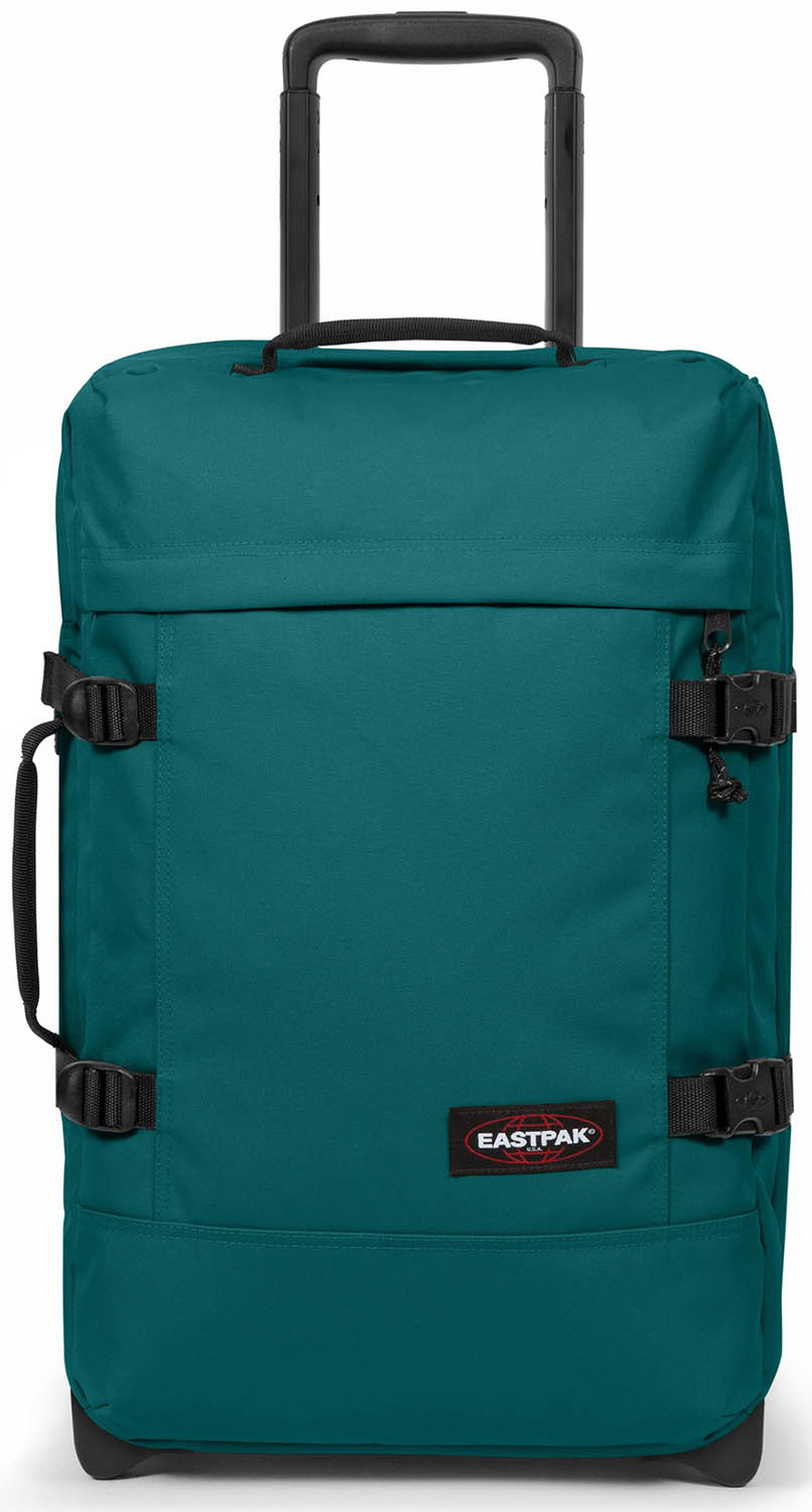 Eastpak Tranverz S Cabin Suitcase - Peacock Green – thebackpacker
